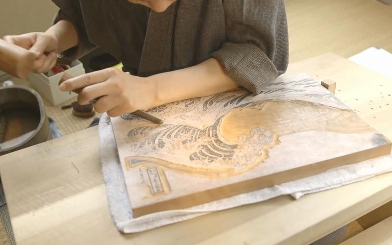 【手技tewaza】江戸木版画的制作技艺 | edo mokuhanga woodblock