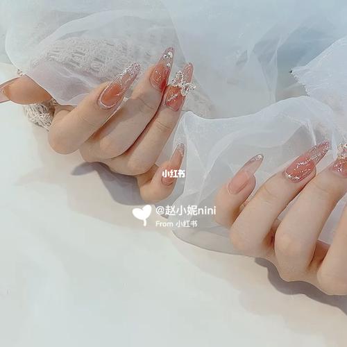 长指甲美甲款式图片_美甲_日式美甲_日系_延长甲_美妆