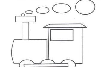 火车头图片简笔画卡通火车头简笔画图片