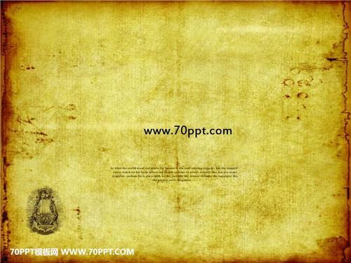 欧美古典风格ppt背景图片六张,ppt图片——70ppt模板网