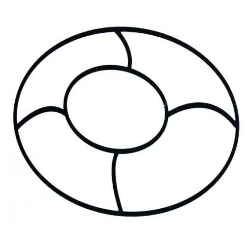 游泳圈儿简笔画