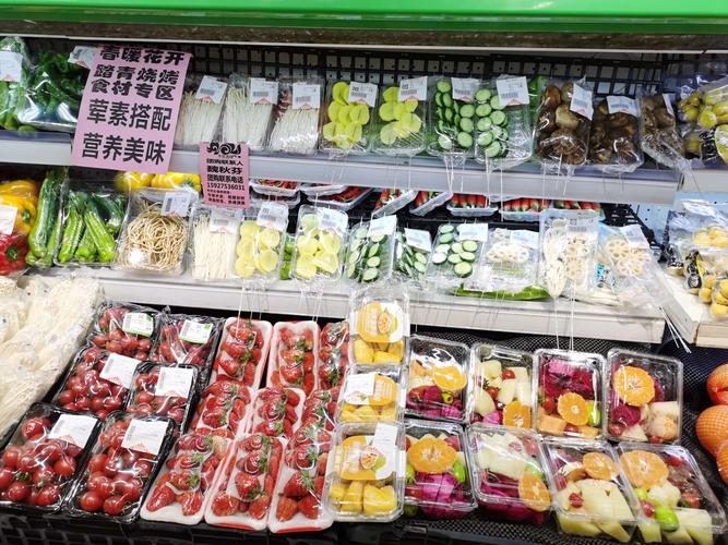 南德店春季烧烤陈列图片