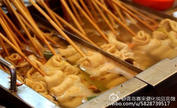 三,鱼饼串
