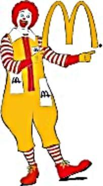 麦当劳叔叔形象logo