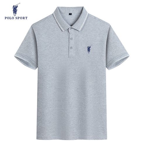 polo sport,whpolosports polo sport男士新款polo衫短袖户外运动百搭纯棉品牌上衣打底衫潮【2