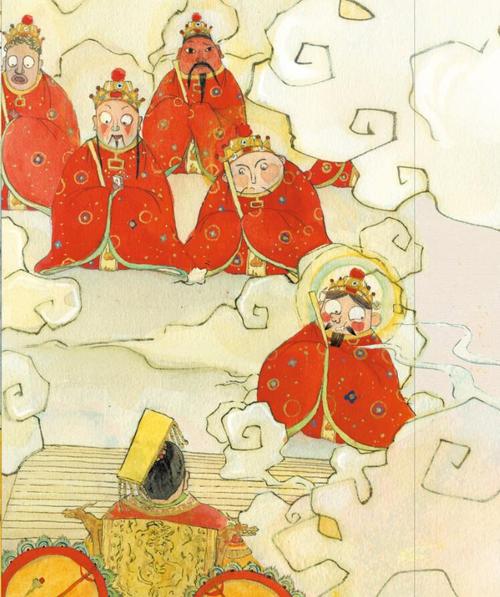 原创作品:一溪绘图《灶王爷过新年》出版啦!