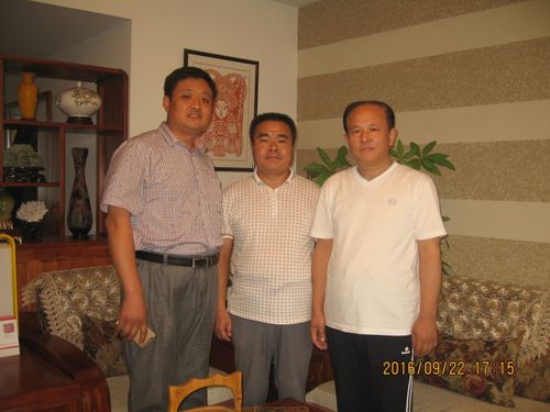 左起:赵玉墉,赵玉海,赵捍东