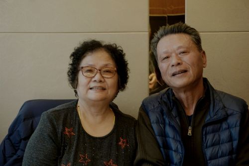 感谢老同学陈美萍,奚菊芳盛情款待!