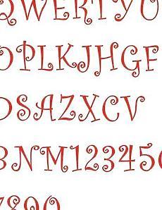 字母艺术字图片