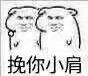 挽你小肩表情包