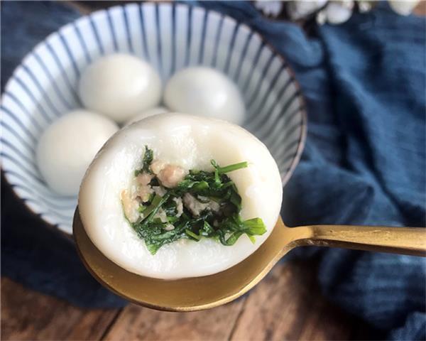 【预售】【百乐门】纯手工荠菜汤圆 6只装