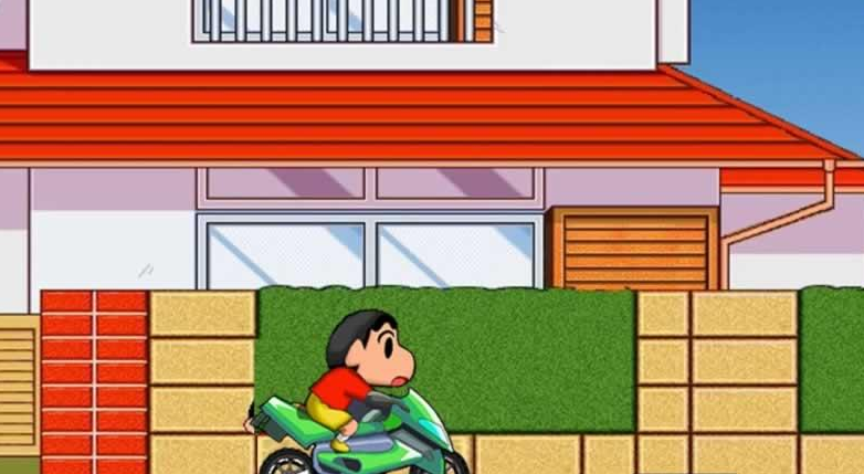 蜡笔小新摩托车