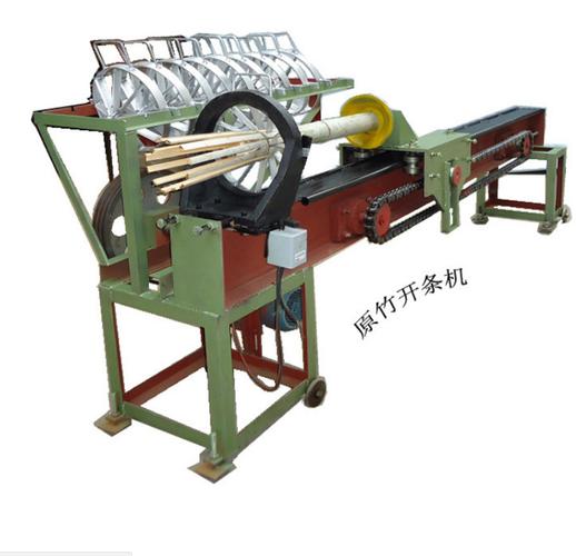 3kw-6p本机床是把毛竹筒一次性破成很多条具有相同宽度竹条的专用加工