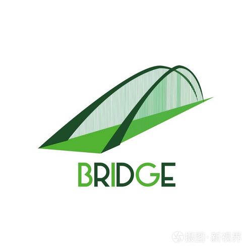 桥矢量标志图标