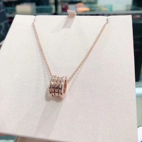 18900  价格透明· 卖家寄语 宝格丽玫瑰金弹簧项链