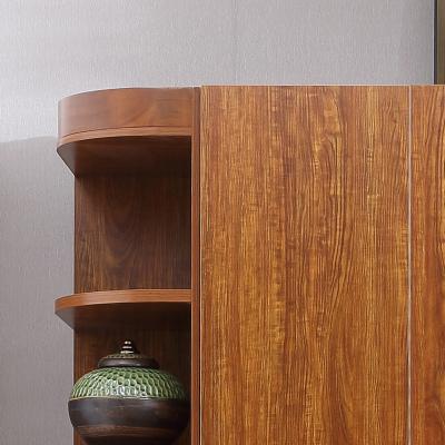 御品工匠 实木衣柜家具 柜类家具 卧室储物柜 木衣柜 橡木衣柜 梨木色