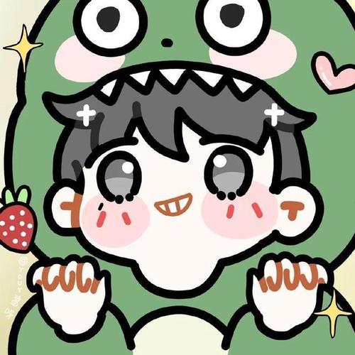 奥特曼和小怪兽情侣头像