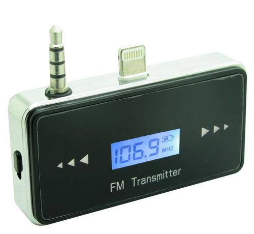 新款苹果迷你fm发射器 iphone发射器,免提fm发射器