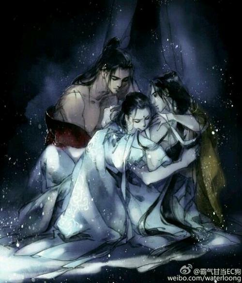 聂明玦金光瑶蓝曦臣图片