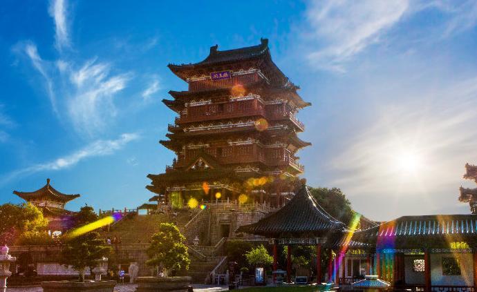 南昌滕王阁旅游区恢复开园,景区主楼及室内演艺项目暂不开