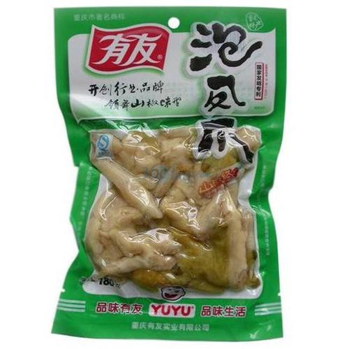 有友泡凤爪180g*5袋特惠装 自营