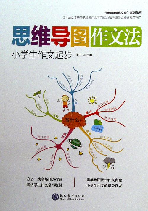 《思维导图作文法.小学生作文起步》