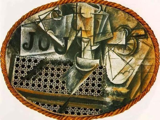 毕加索的拼贴艺术作品