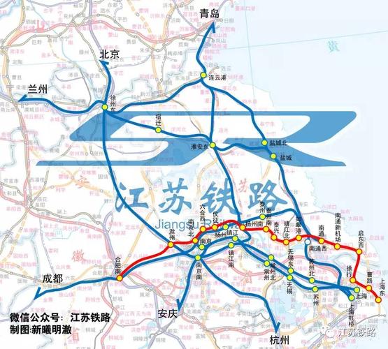 北沿江高铁走向尘埃落定,泰州段全长90公里