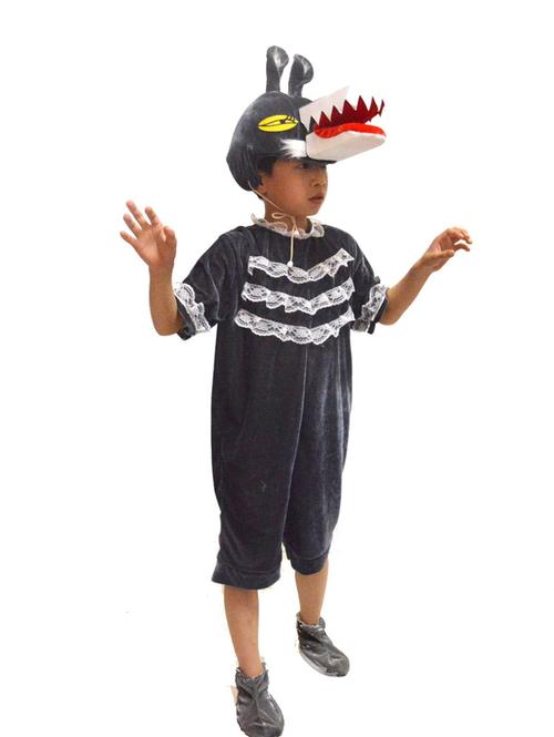 儿童动物演出服节日舞台大灰狼幼儿园亲子活动表演服卡通服装成人