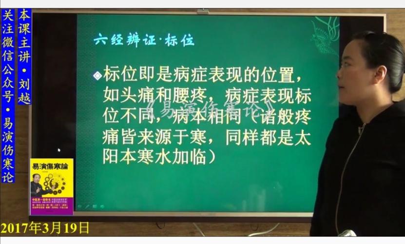 六经辨证——标位(主讲:易演伤寒论刘越)