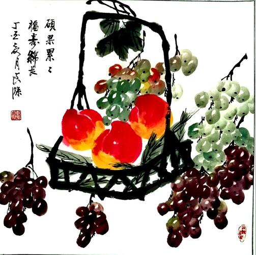 春华秋实彩墨飘香《轧良杰绘画作品展》