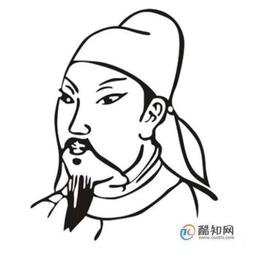 李白简笔画怎么画_酷知经验网