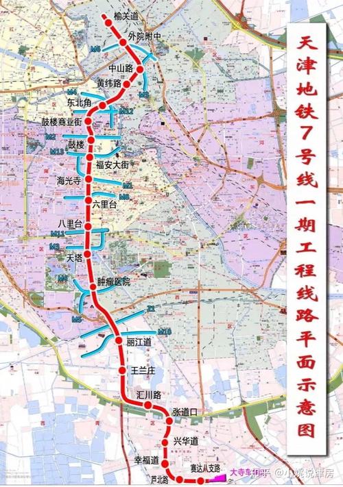 超全地铁总汇天津地铁最新进展及规划