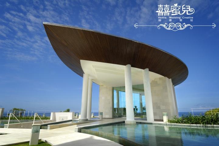 巴厘岛-独一无二的船型教堂婚礼