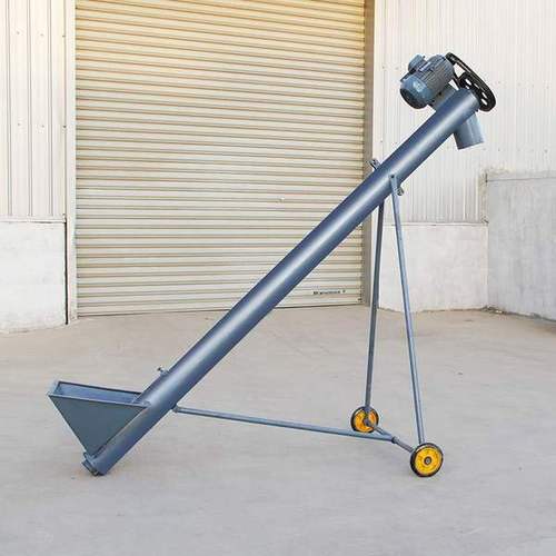 购客绞龙螺旋输送机粮食提升机小型304不锈钢上料机工业管式u型给料机