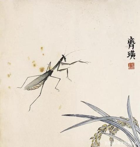 齐白石画小虫子,放大20倍之后,大器晚成是他实力所致!