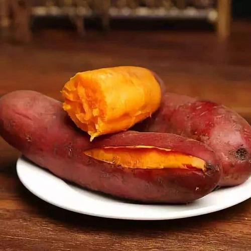 板栗西瓜红山芋香薯小果糖心糯甜地瓜红薯六鳌蜜薯大果食用农产品