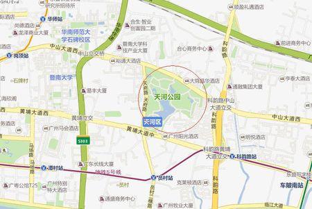 天河公园在哪个地铁站附近