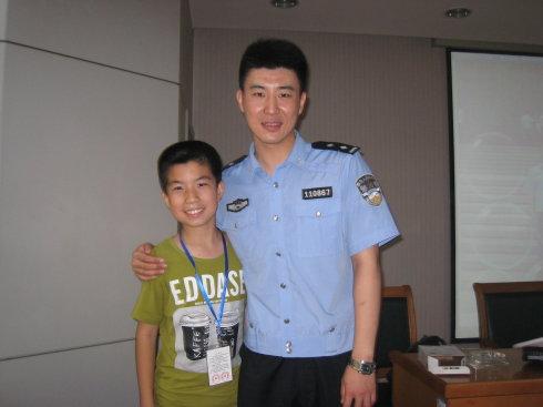 采访----全国特级优秀人民警察--张斌