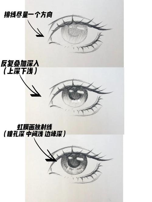 眼睛画法教程步骤_教程_绘画_速写_简笔画_手绘_简笔画教程_文化_绘画