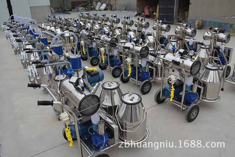 现货供应单桶真空泵奶牛羊挤奶机 小型真空泵挤奶机 【图】