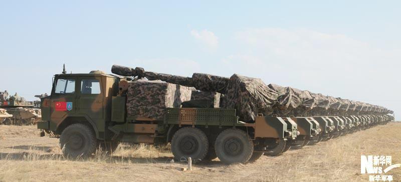 中国最新122毫米卡车炮首次出国参加演习