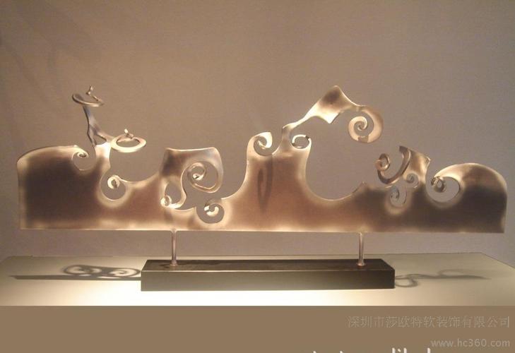 铜制艺术摆件通雕造型原创雕塑抽象雕塑西宁海南海口