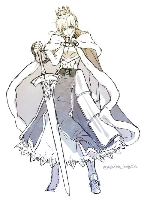 薄叶的阿尔托莉雅,爱了