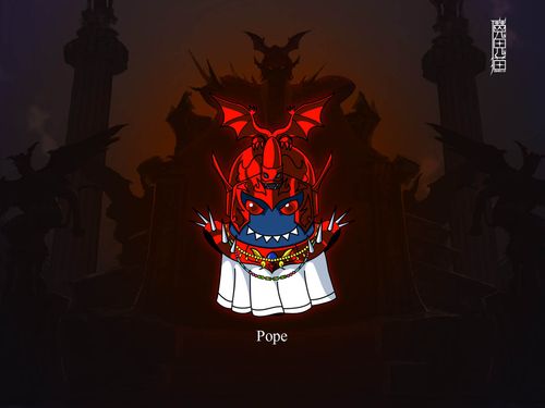 魔鬼猫壁纸图片