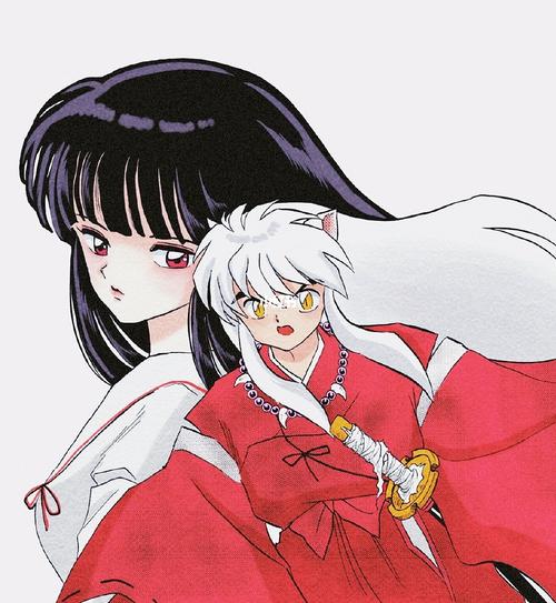 犬夜叉桔梗·漫画犬桔壁纸_桔梗_壁纸_漫画_孤独_调色