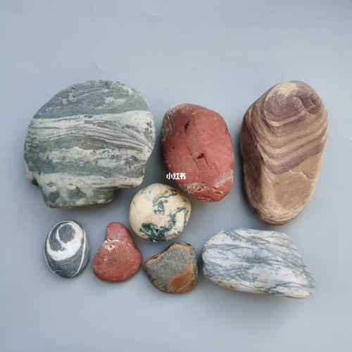 天然长江五彩石!