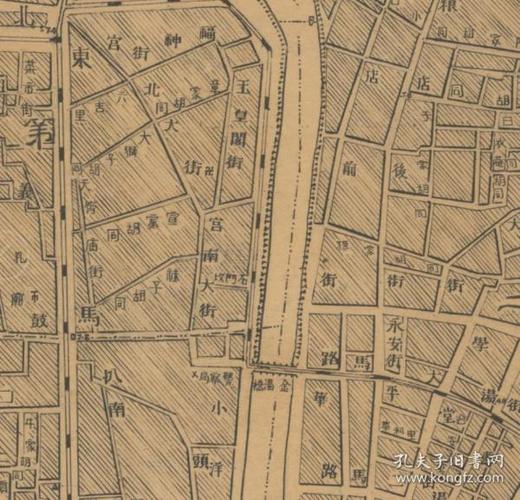 《天津地图》一整套,天津老地图,民国时期天津街市详图,十分珍贵天津