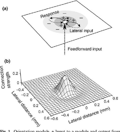 an explanation of contextual modulation by short-range isotropic
