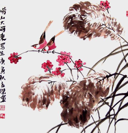 中国名家花鸟画欣赏,名家花鸟写意画欣赏
